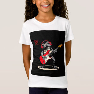 Music Frog Playing Guitar Tee