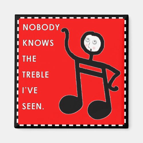 Music Funny Magnet Music Funny Magnet