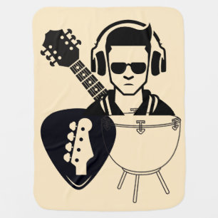 Music Galore Baby Blanket
