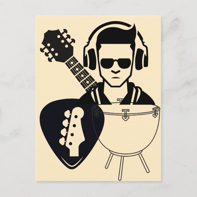 Music Galore Postcard (Front)