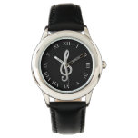 Music Gclef Roman Numeral Watch at Zazzle