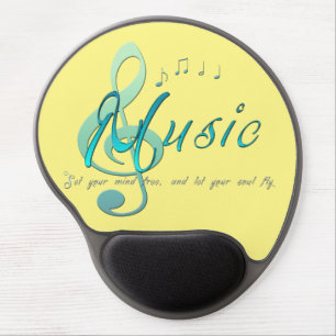 Music Gel Mouse Pad