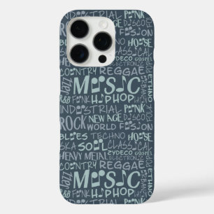 Music Genres Word Collage cases