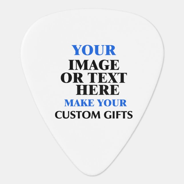 Music Gift #fathersday #mothersday Personalized Guitar Pick (Front)