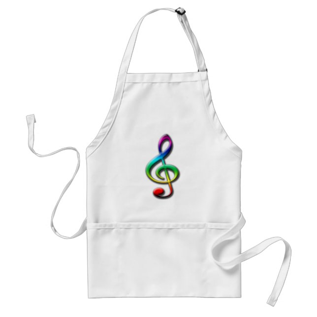 Music Gifts! Adult Apron (Front)