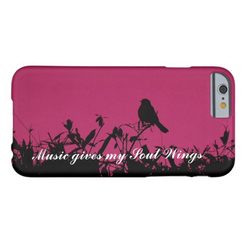 Music Gives my Soul Wings iPhone Case