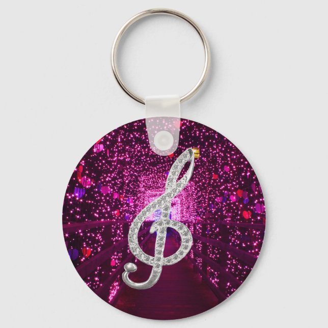 Music Glef Keychains (Front)