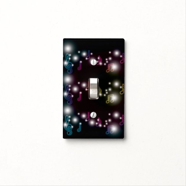 Music Glow Light Switch Cover (In Situ)