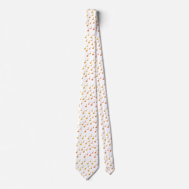Music, Golden Notes Neck Tie (Front)