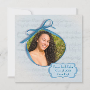 Music Graduation Party Invitation