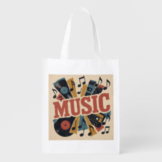 Music Grocery Bag