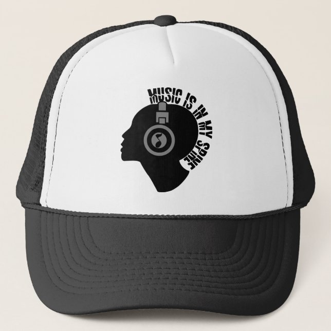 Music hat - choose color (Front)