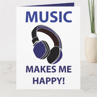 Music Headphone Music Makes Me Happy Music
