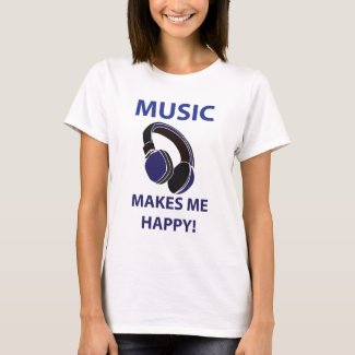 Music Headphone Music Makes Me Happy Music