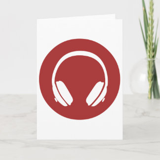 Music Headphones Card