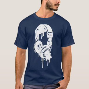 Music Headphones Graffiti T-Shirt