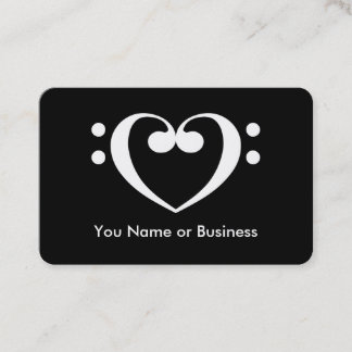 Music Heart Business Card