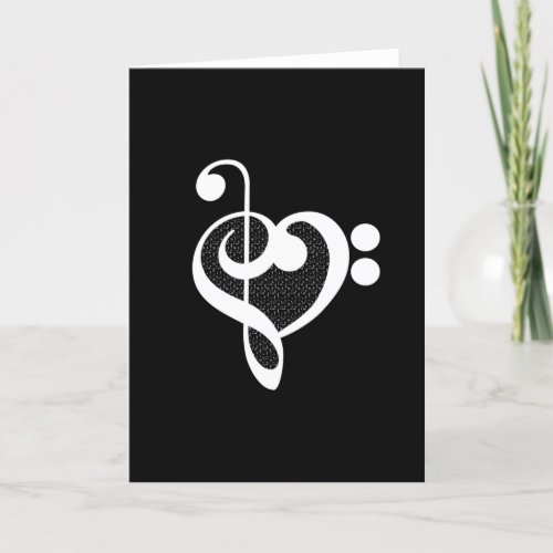 Music Heart _ I Love Music Card