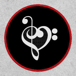 Music Heart - I Love Music Patch