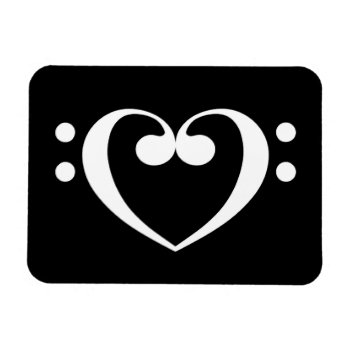 Music Heart Magnet by WaywardMuse at Zazzle