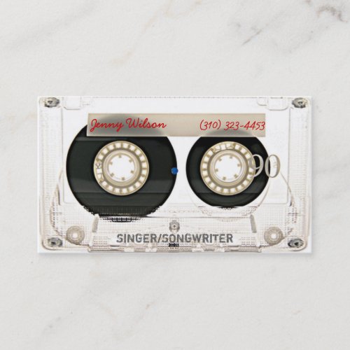 Music ii business card templates