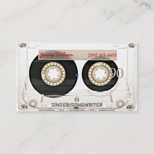 Customizable Music ii business card templates