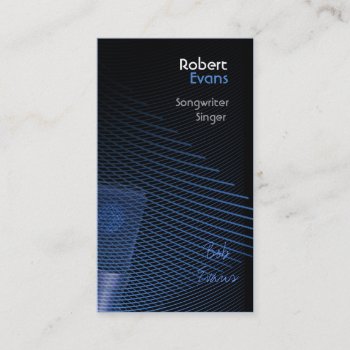 Music Ii Business Card by itotah at Zazzle