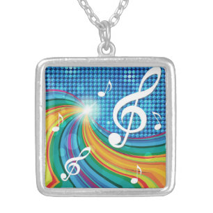 Music Illustration necklace