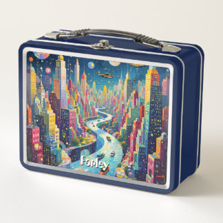 Music in a Future World Metal Lunch Box