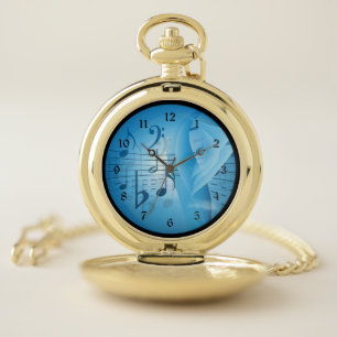 Music in Blue, Popular Design, Pocket Watch