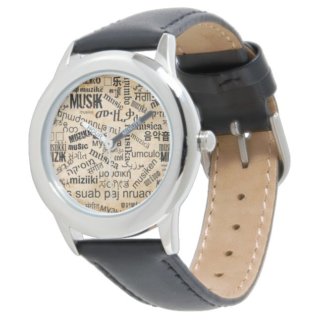 Music in Different Languages Watch (Angled)