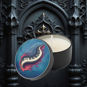 Music in motion, the curved piano. mini candle favors