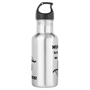 Music in my Genes Stainless Steel Water Bottle