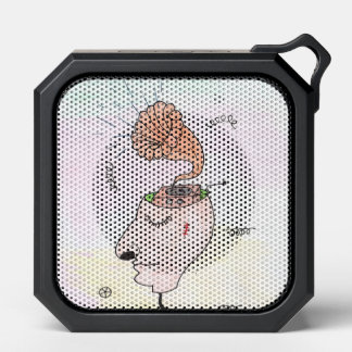 "Music in my head" Postcard Bluetooth Speaker