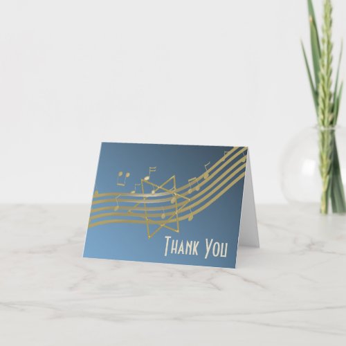 Music in the Air Thank You Note