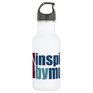 music inspiration stainless steel water bottle