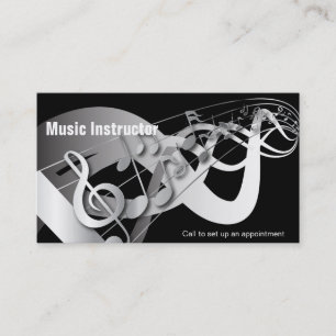 Music Instructors 🎸 Business Card