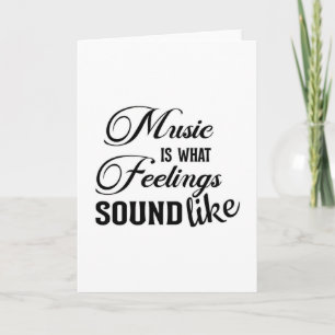 Music Instrument Musical Musician Sound Lover Gift Card