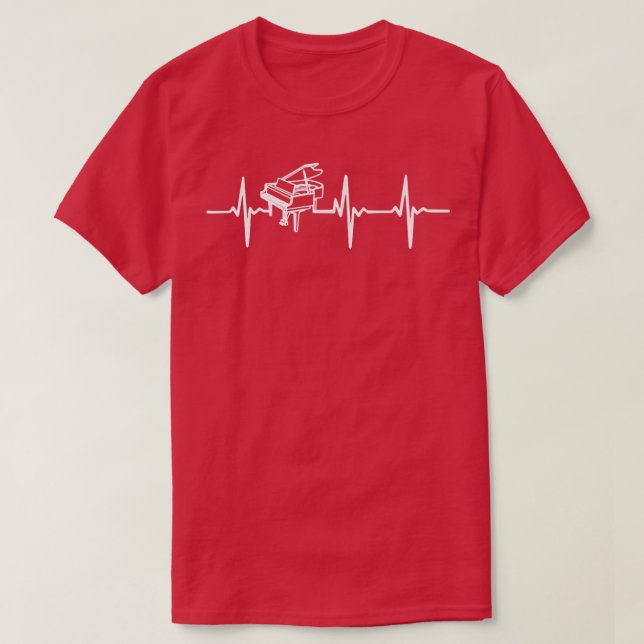 Music Instrument Piano Piano Player Pianist  T-Shirt (Design Front)