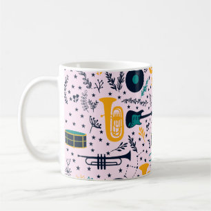 Music Instruments Coffee Mug