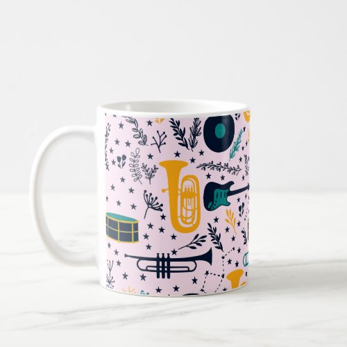 Music Instruments Coffee Mug