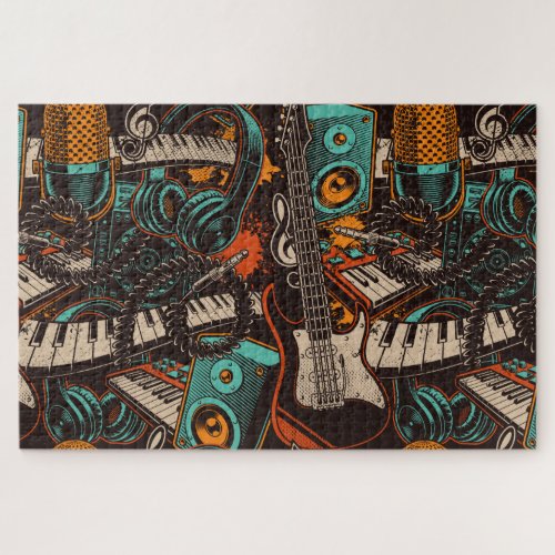 Music  Instruments Jigsaw Puzzle