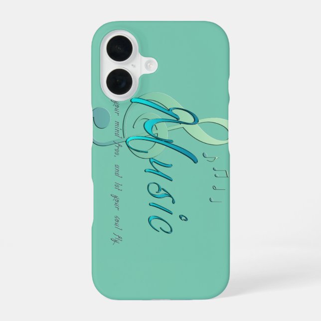 Music Iphone Case (Back)