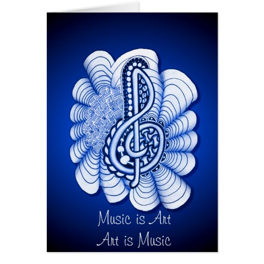Music is Art Cards (Front)