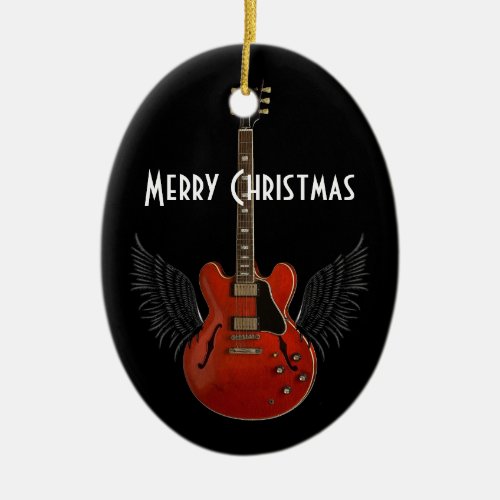 Music is Heaven Christmas Ornament