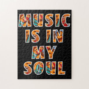Music Is In My Soul Jigsaw Puzzle