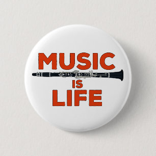 Music is Life Button