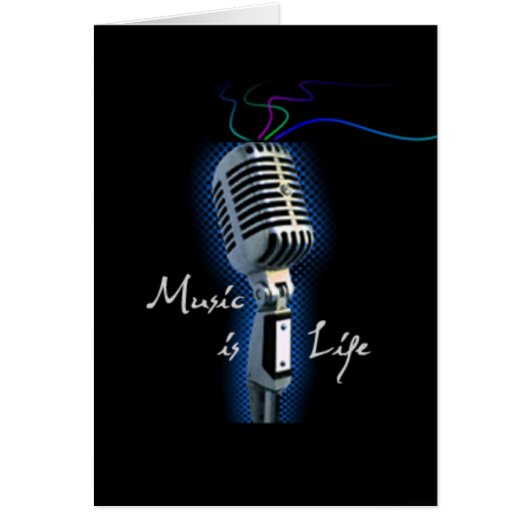 Music is Life Cards (Front)
