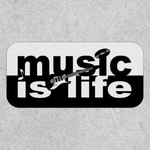 Music Is Life Patch
