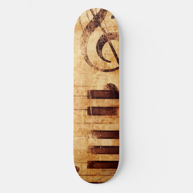 Music is Life Skateboard Deck (Front)